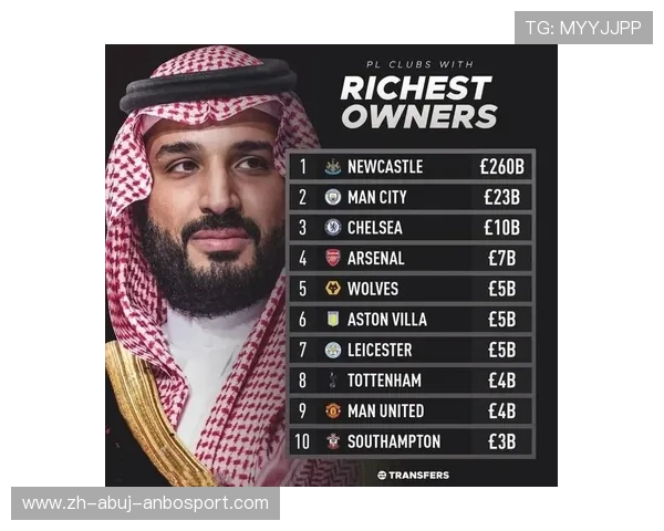 英超各球队每年投入资金排行榜及变化趋势